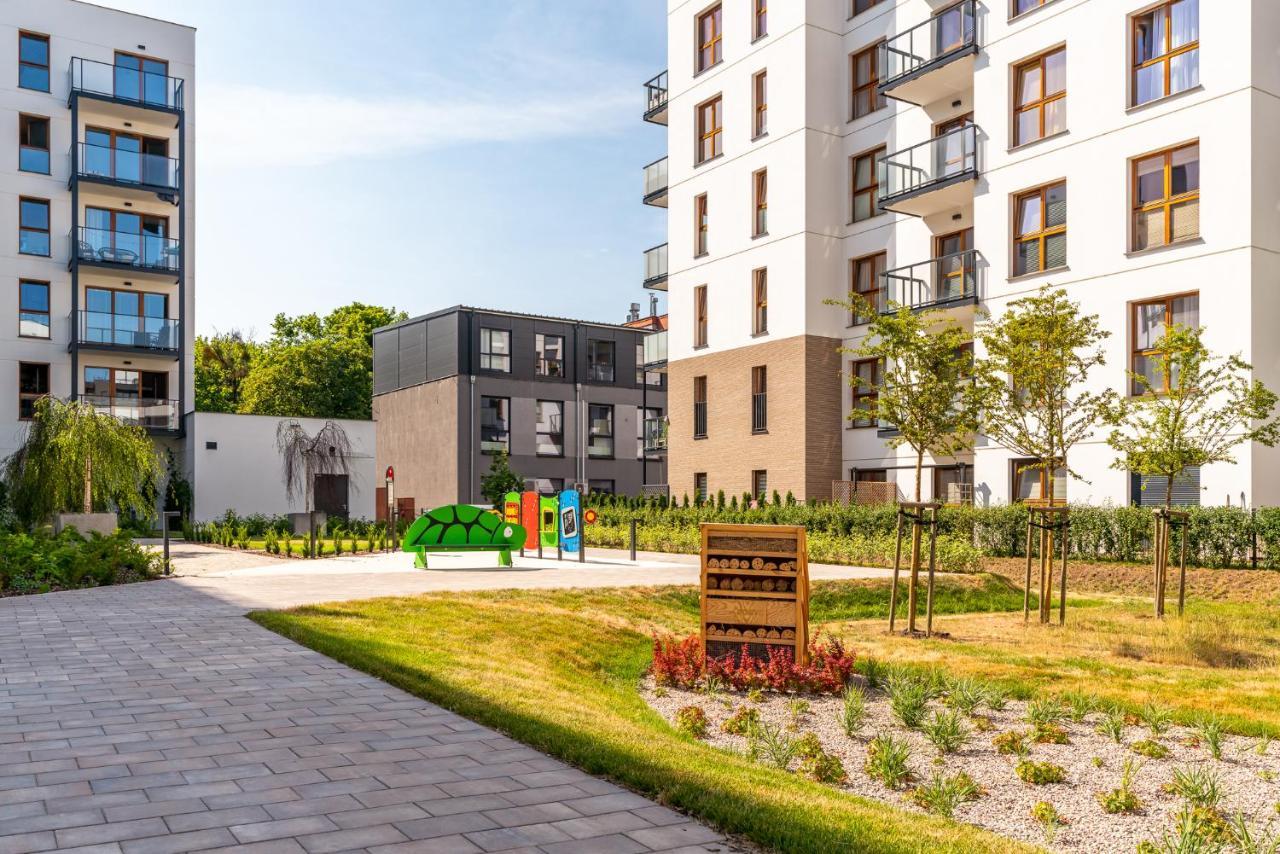Apartamenty W Gdansku - Zajezdnia Wrzeszcz, Grudziadzka 4B Buitenkant foto