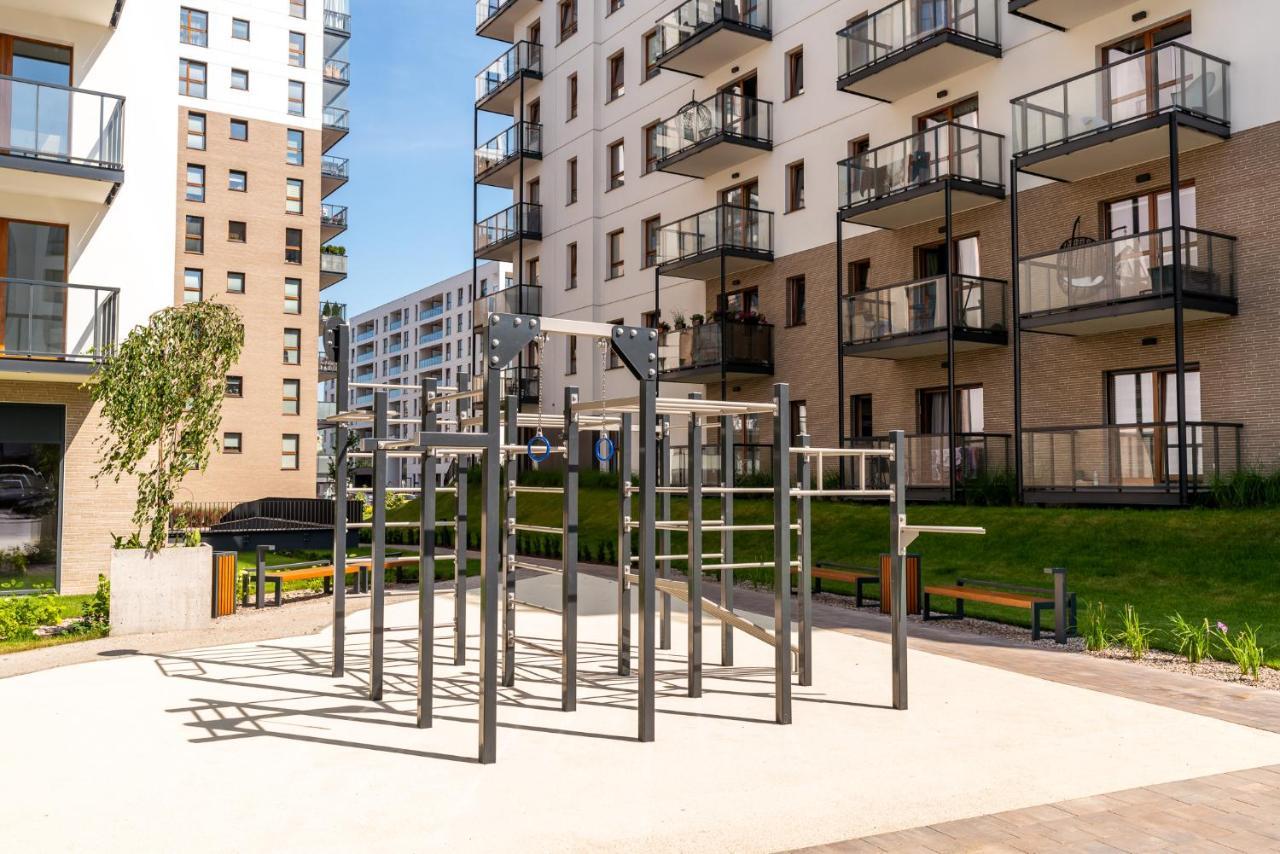 Apartamenty W Gdansku - Zajezdnia Wrzeszcz, Grudziadzka 4B Buitenkant foto