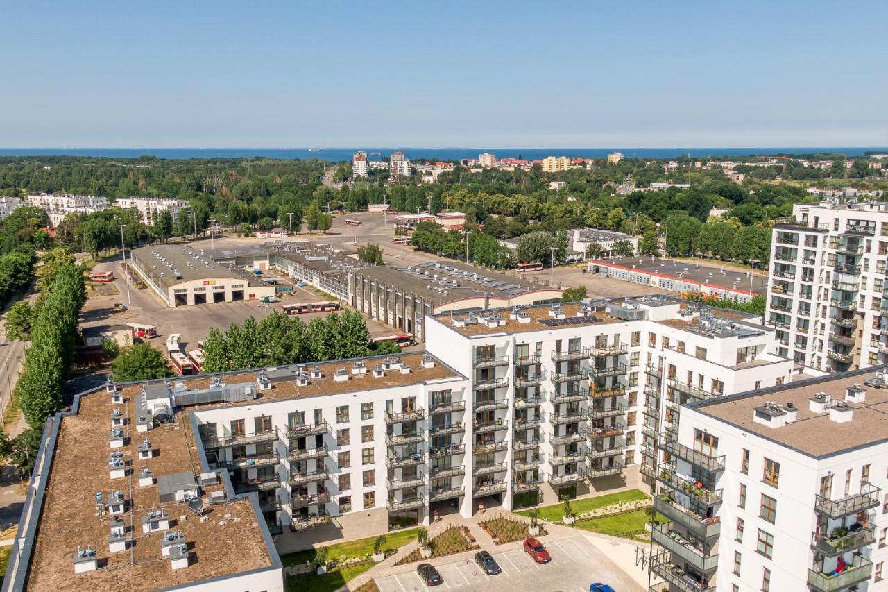 Apartamenty W Gdansku - Zajezdnia Wrzeszcz, Grudziadzka 4B Buitenkant foto